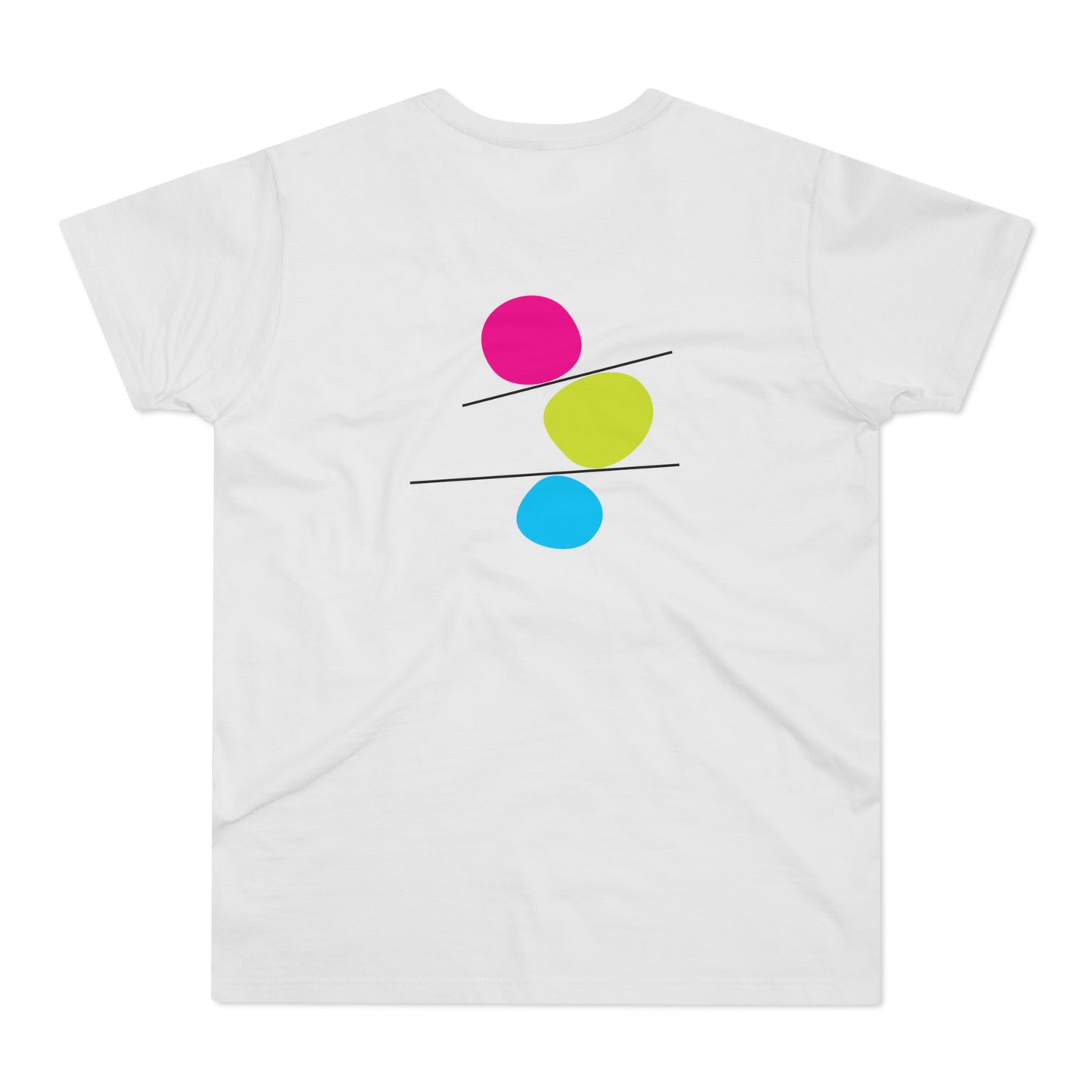 Colorful Abstract Men's T-Shirt - Casual Art-Inspired Tee for Everyday Wear